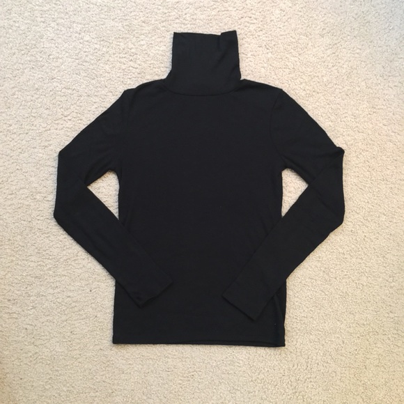Madewell Fine Ribbed Turtleneck - Picture 1 of 1
